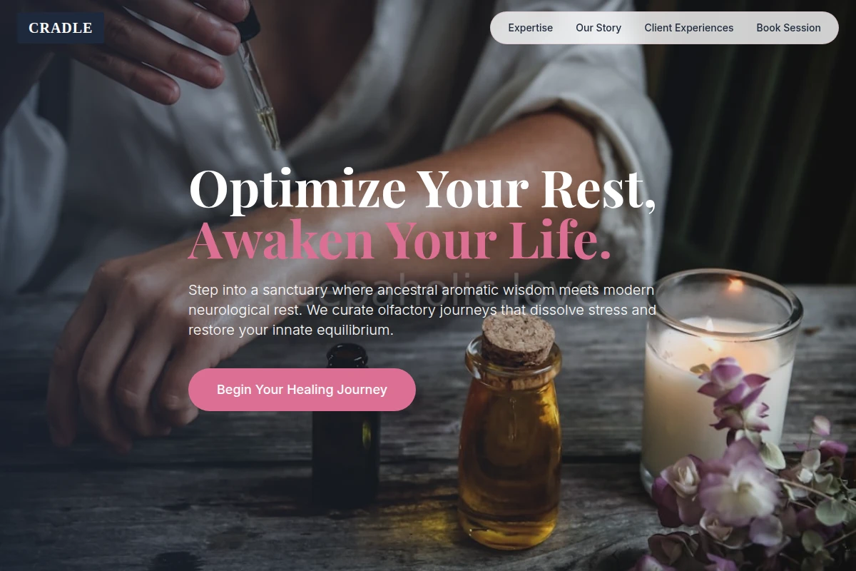 Cradle Aromatherapy Wellness Parlor